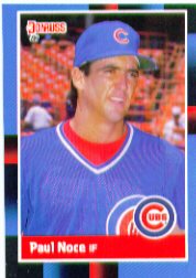 1988 Donruss Baseball Cards    315     Paul Noce